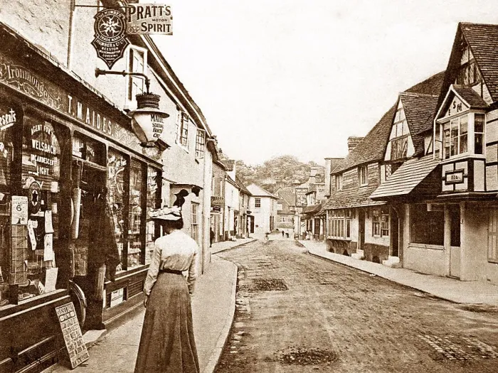 Framed Print : West Street, Midhurst Framed Print : West Street, Midhurst