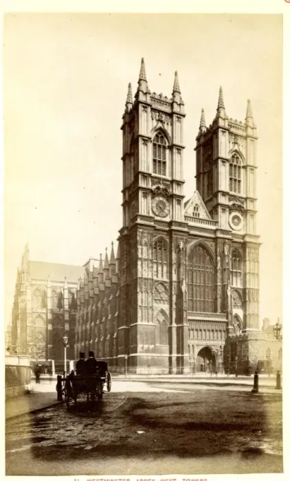 Framed Print : West Tower, Westminster Abbey, London Framed Print : West Tower, Westminster Abbey, London