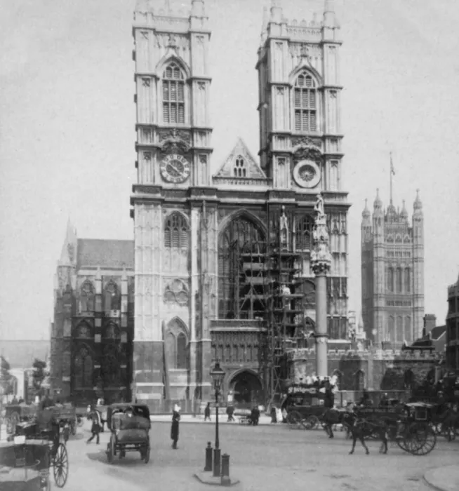 Framed Print : West Front of Westminster Abbey, London Framed Print : West Front of Westminster Abbey, London