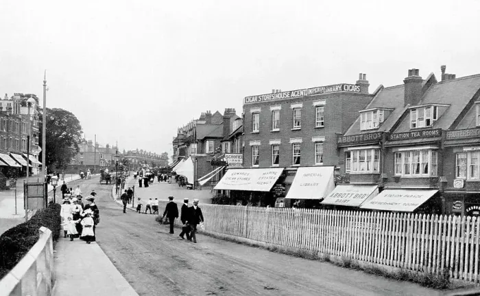 Framed Print : Westcliff-on-Sea early 1900s Framed Print : Westcliff-on-Sea early 1900s