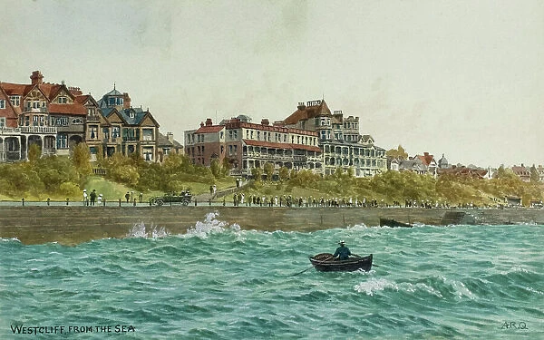 Westcliff-on-Sea, Essex, viewed from the sea