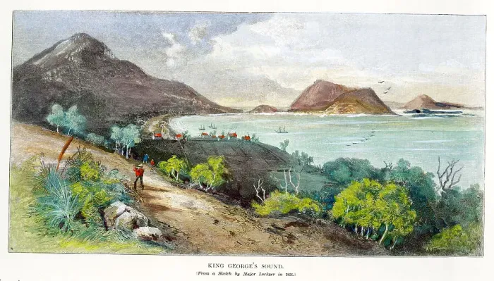 Framed Print : Western Australia - King George's Sound Framed Print : Western Australia - King George's Sound