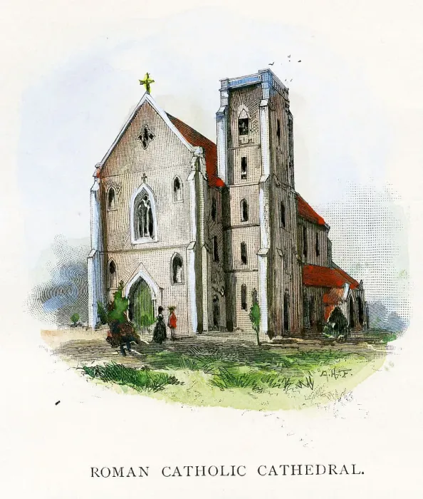 Framed Print : Western Australia - Roman Catholic Cathedral Framed Print : Western Australia - Roman Catholic Cathedral
