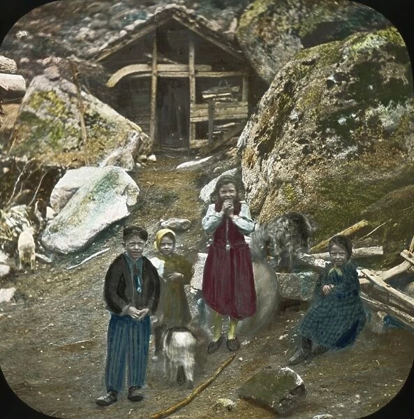Western Norway - Children and Glacier