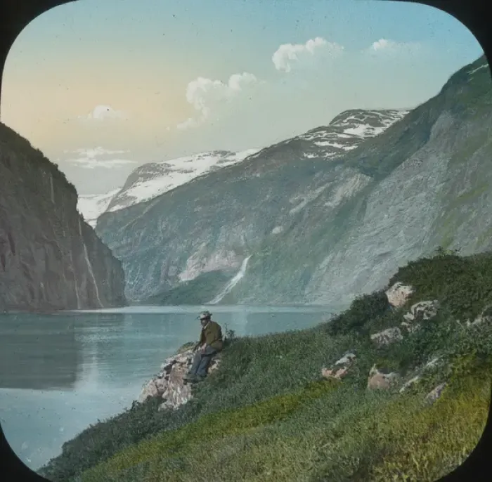 Framed Print : Western Norway - Geiranger Fjord Framed Print : Western Norway - Geiranger Fjord