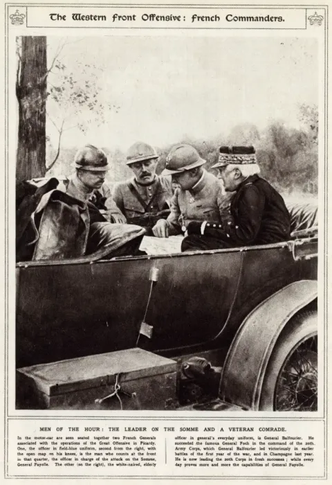 Framed Print : The Western Front Offensive: French Commanders Framed Print : The Western Front Offensive: French Commanders