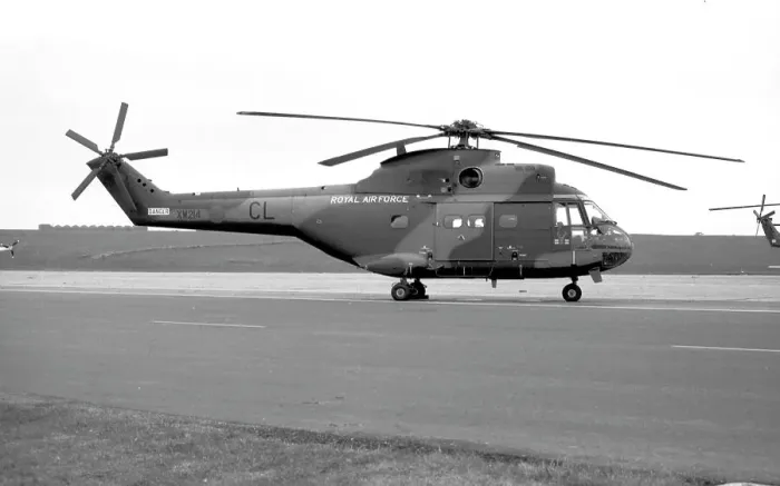 Framed Print : Westland / Aerospatiale Puma HC.1 XW214 - CL Framed Print : Westland / Aerospatiale Puma HC.1 XW214 - CL