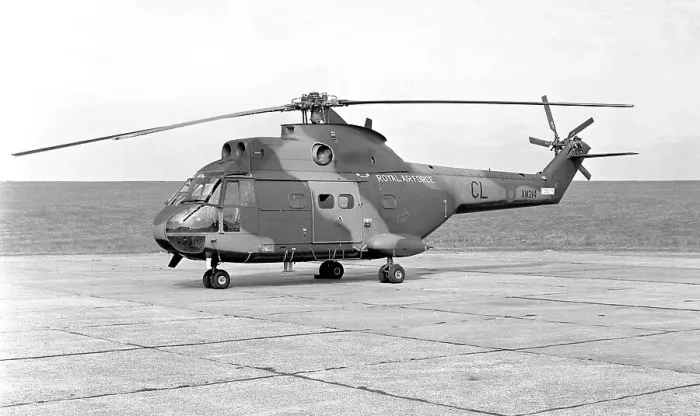 Framed Print : Westland / Aerospatiale Puma HC.1 XW214 - CL Framed Print : Westland / Aerospatiale Puma HC.1 XW214 - CL