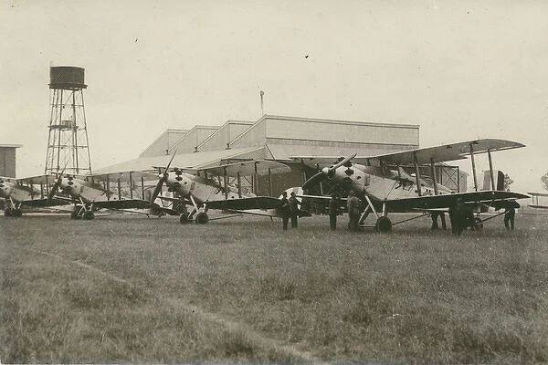 Westland Wapitis of No3 Squadron, Richmond, 1934