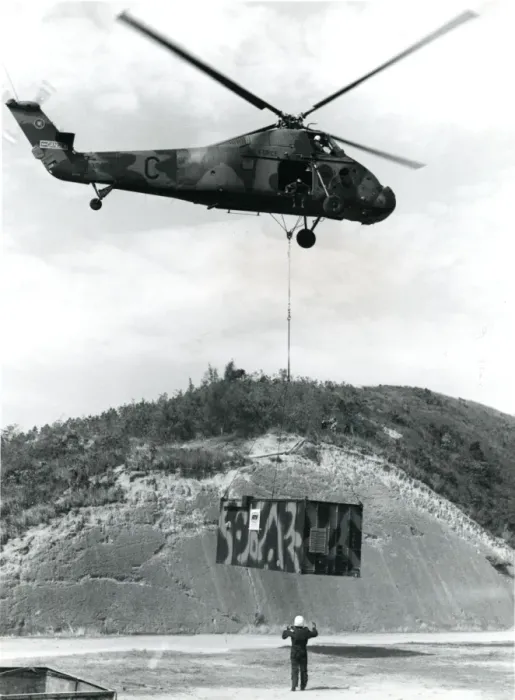 Framed Print : Westland Wessex HC2, XR527, of No28 Squadron RAF Kai Tak? Framed Print : Westland Wessex HC2, XR527, of No28 Squadron RAF Kai Tak?