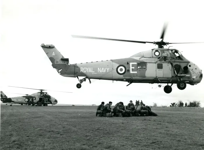 Framed Print : Westland Wessex HU5, XS483 Framed Print : Westland Wessex HU5, XS483