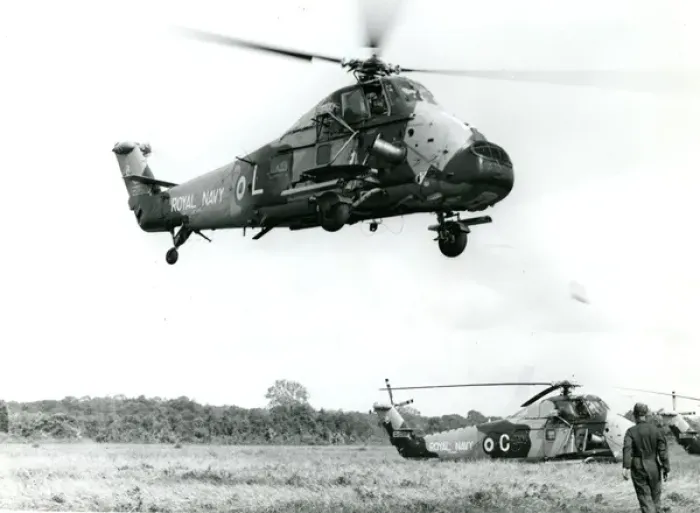 Framed Print : Westland Wessex HU5, XT454 Framed Print : Westland Wessex HU5, XT454