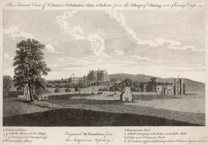 Framed Print : Westminster  /  1540