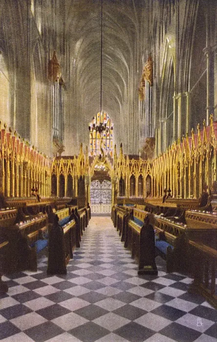 Framed Print : Westminster Abbey, London - The Choir Framed Print : Westminster Abbey, London - The Choir
