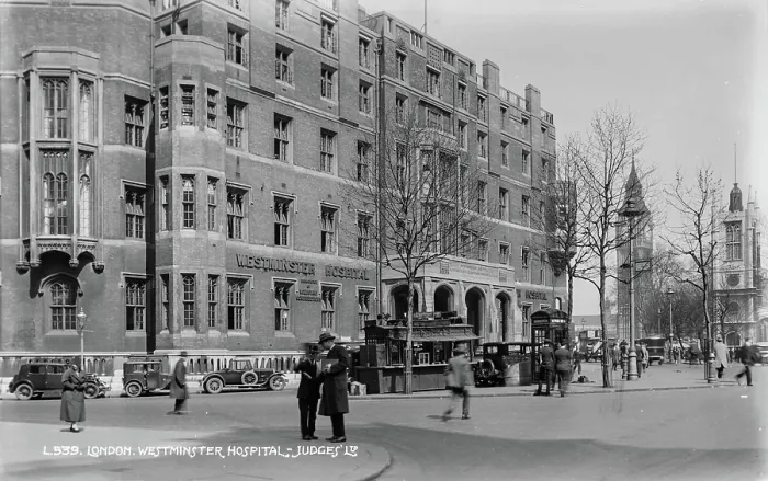 Framed Print : Westminster Hospital, London Framed Print : Westminster Hospital, London