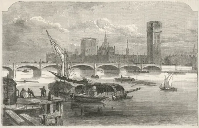 Framed Print : Westminster, London Framed Print : Westminster, London