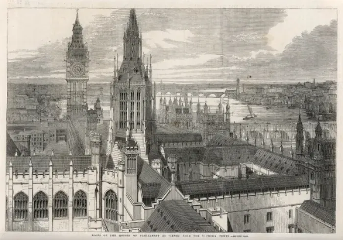 Framed Print : Westminster, London Framed Print : Westminster, London