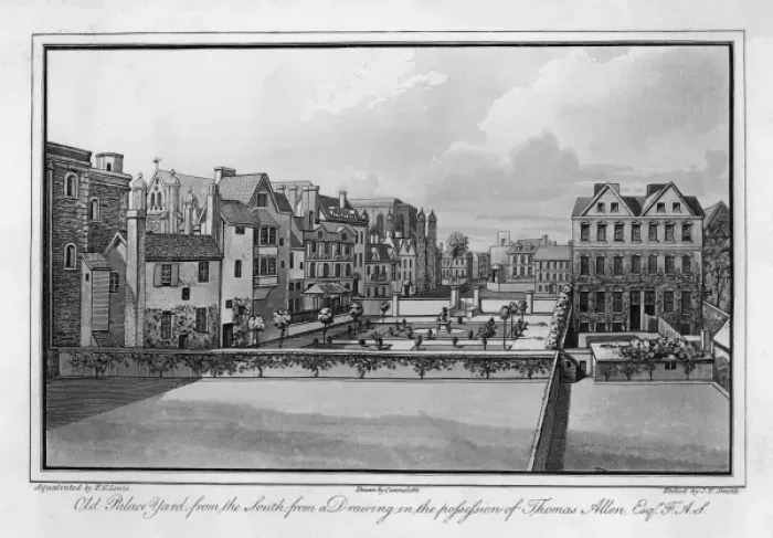 Framed Print : Westminster / Palace Yard Framed Print : Westminster / Palace Yard
