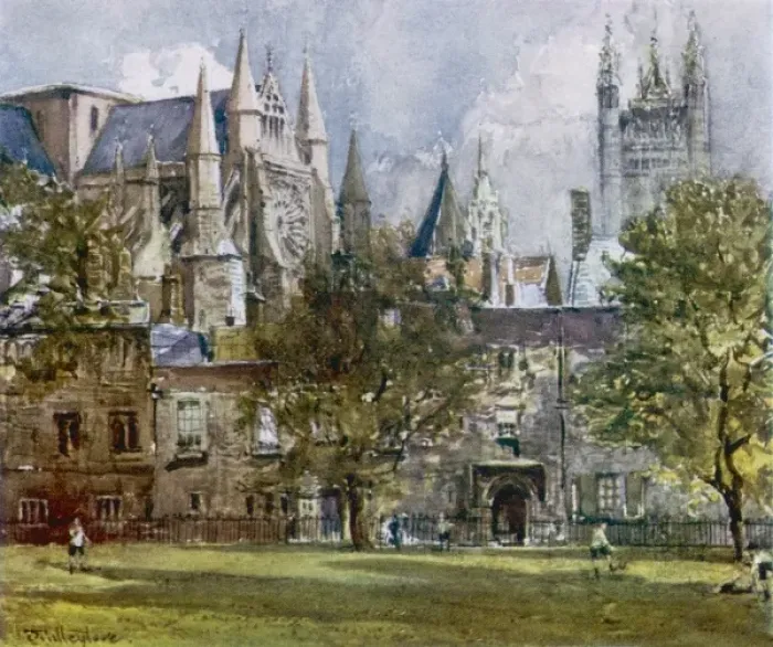 Framed Print : Westminster / S. Transept Framed Print : Westminster / S. Transept