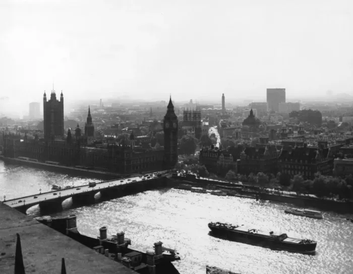Framed Print : Westminster and Thames Framed Print : Westminster and Thames
