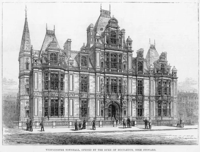 Framed Print : Westminster Town Hall Framed Print : Westminster Town Hall