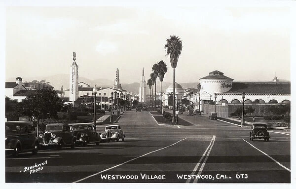 Westwood Village, Westwood, California, USA