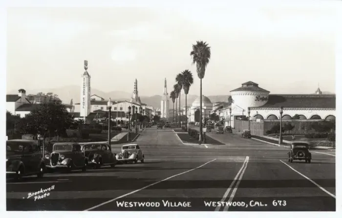 Framed Print : Westwood Village, Westwood, California, USA Framed Print : Westwood Village, Westwood, California, USA