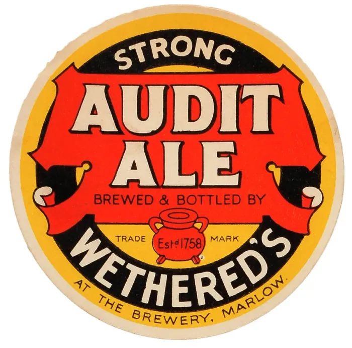 Framed Print : Wethered's Strong Audit Ale Framed Print : Wethered's Strong Audit Ale