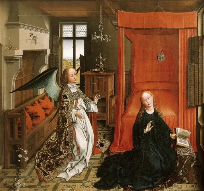 Framed Print : WEYDEN, Rogier van der (1400-1464) Framed Print : WEYDEN, Rogier van der (1400-1464)