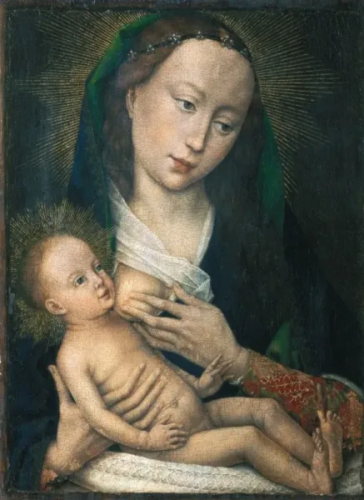 Framed Print : WEYDEN, Rogier van der (1400-1464). Madonna Framed Print : WEYDEN, Rogier van der (1400-1464). Madonna
