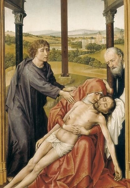 WEYDEN, Rogier van der (1400-1464). Trytich