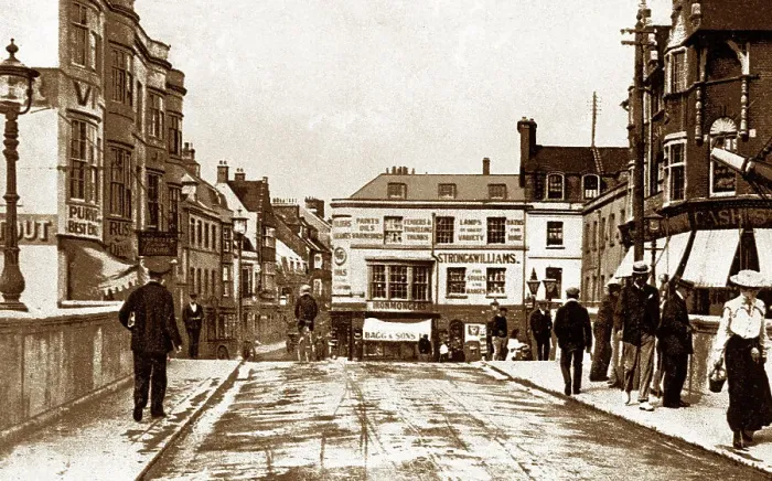 Framed Print : Weymouth early 1900's Framed Print : Weymouth early 1900's