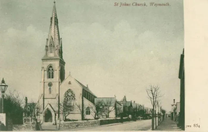 Framed Print : Weymouth. St Johns church Framed Print : Weymouth. St Johns church