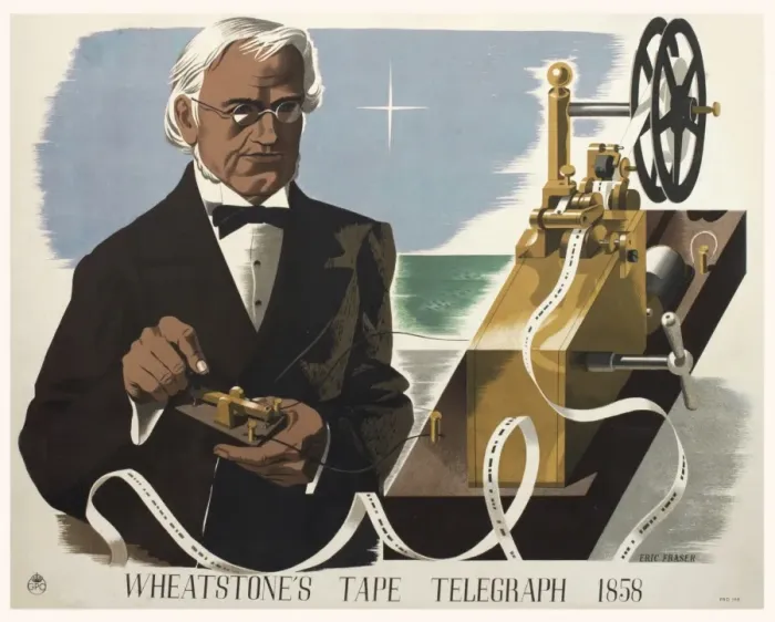Framed Print : Wheatstones Tape Telegraph Framed Print : Wheatstones Tape Telegraph