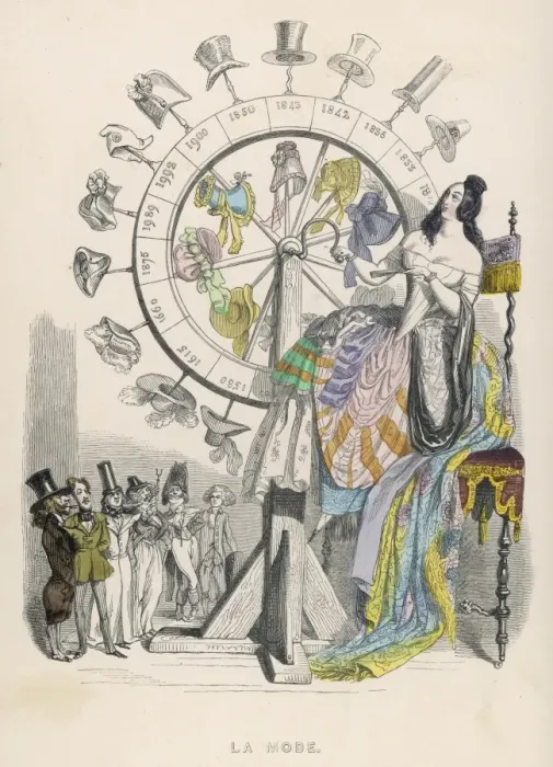 Framed Print : The Wheel of Fashion Framed Print : The Wheel of Fashion