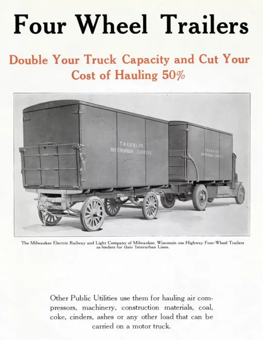 Framed Print : Four Wheel Trailers double your truck capacity Framed Print : Four Wheel Trailers double your truck capacity