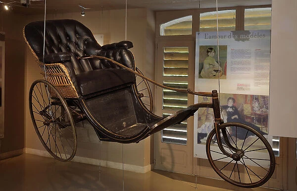 Wheelchair, Home of Renoir, Essoyes, Aube, France