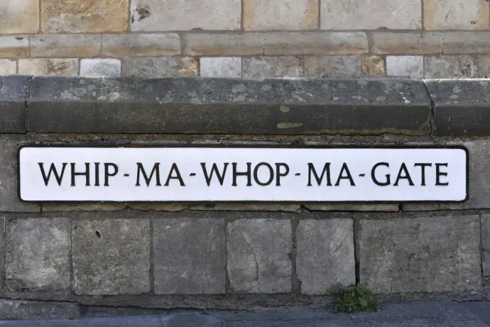 Framed Print : Whip-Ma-Whop-Ma-Gate, York Framed Print : Whip-Ma-Whop-Ma-Gate, York