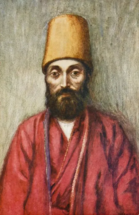 Framed Print : Whirling Dervish - Constantinople (portrait) Framed Print : Whirling Dervish - Constantinople (portrait)