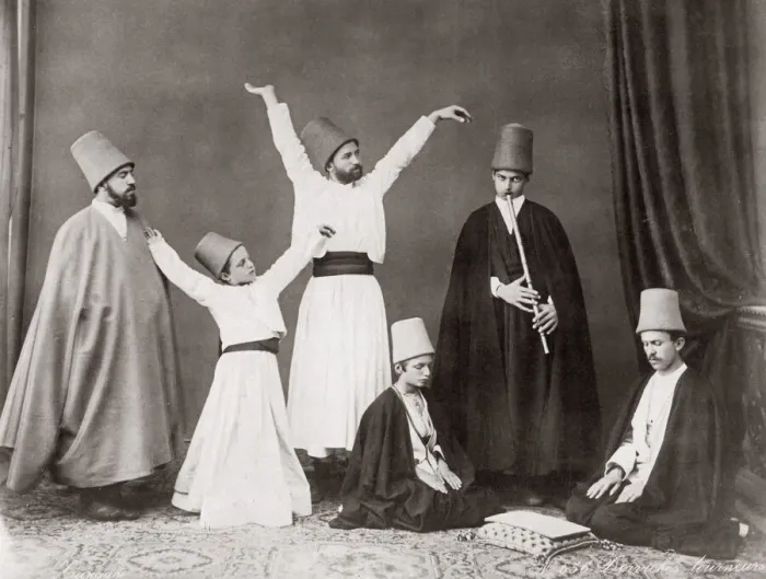 Framed Print : Whirling Dervishes ceremonial dancers, Turkey, c. 1890 Framed Print : Whirling Dervishes ceremonial dancers, Turkey, c. 1890