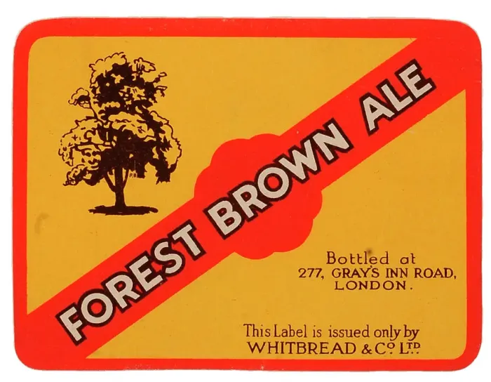 Framed Print : Whitbread Forest Brown Ale Framed Print : Whitbread Forest Brown Ale