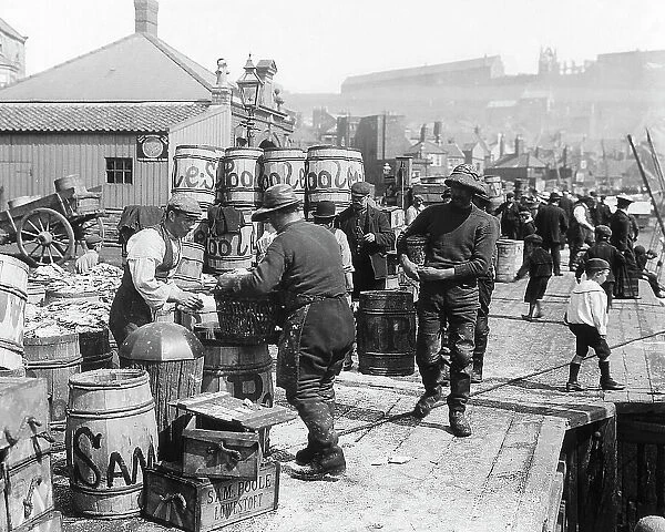 Whitby Fish Quay Victorian period