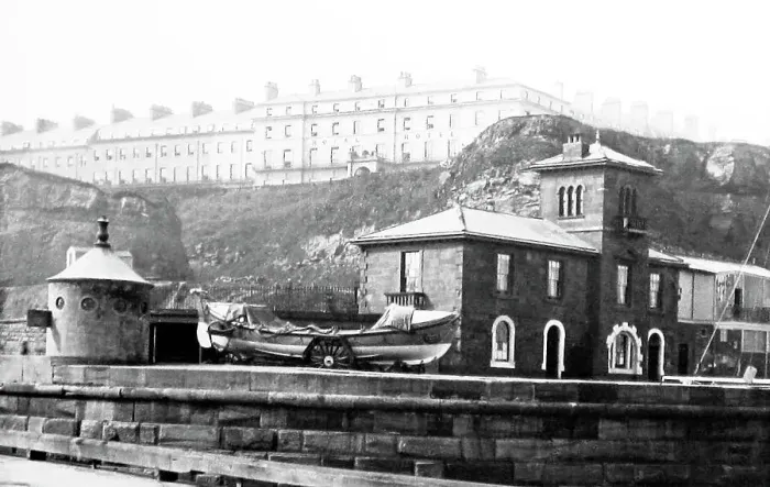 Framed Print : Whitby Lifeboat House Framed Print : Whitby Lifeboat House