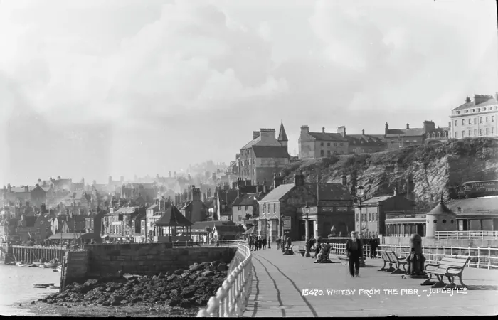 Framed Print : Whitby from the Pier Framed Print : Whitby from the Pier