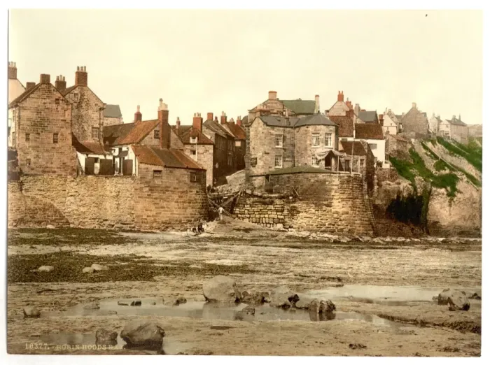 Framed Print : Whitby, Robin Hoods Bay, Yorkshire, England Framed Print : Whitby, Robin Hoods Bay, Yorkshire, England