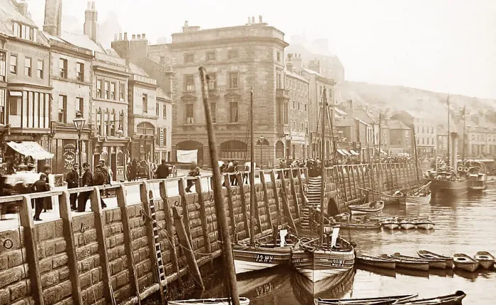 Framed Print : Whitby Victorian period Framed Print : Whitby Victorian period