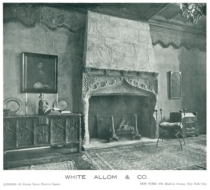 Framed Print : White Allom and Co Advertisement Framed Print : White Allom and Co Advertisement