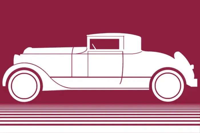 Framed Print : White Car on Maroon Background Framed Print : White Car on Maroon Background