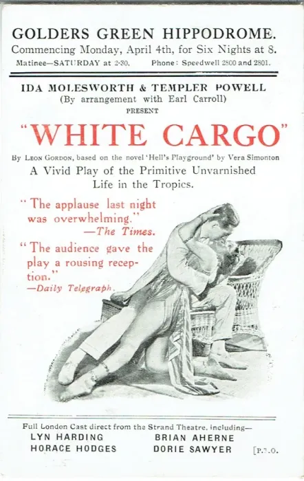 Framed Print : White Cargo by Leon Gordon Framed Print : White Cargo by Leon Gordon