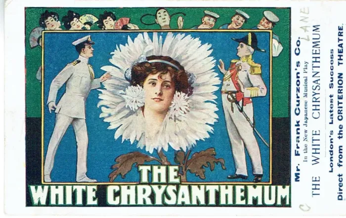 Framed Print : The White Chrysanthemum by L Bantock & A Anderson Framed Print : The White Chrysanthemum by L Bantock & A Anderson